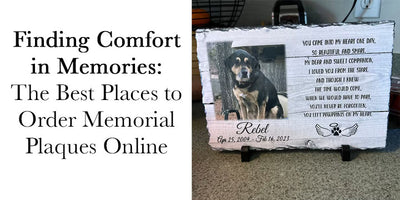 Finding Comfort in Memories: The Best Places to Order Memorial Plaques Online