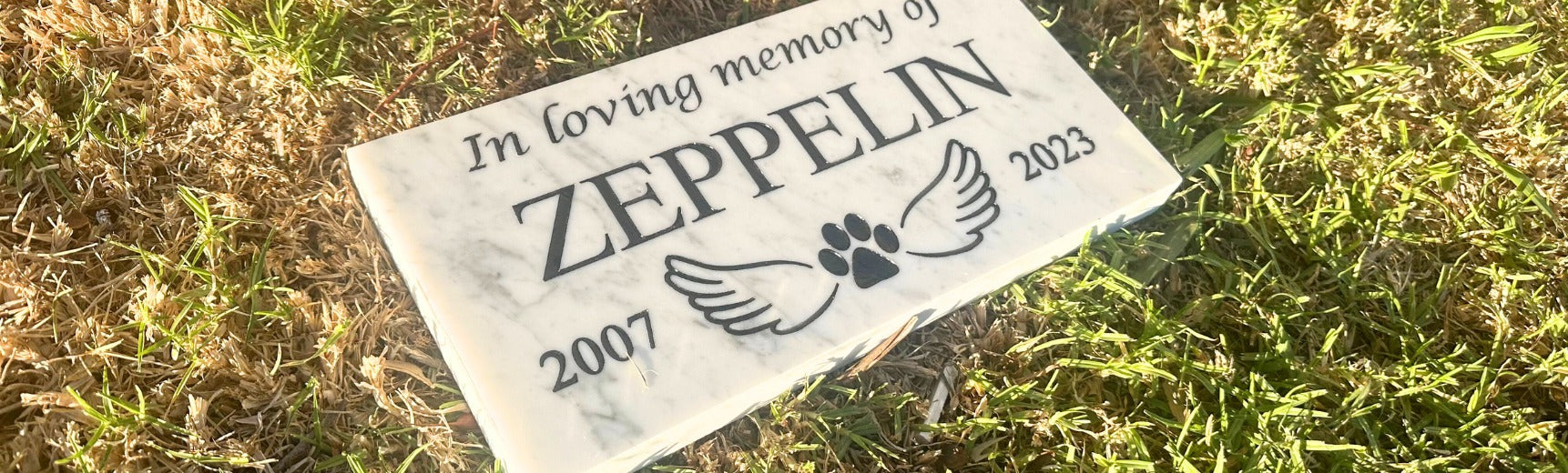 Marble Pet Grave Marker My Furever Memories
