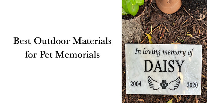 Best Outdoor Materials for Pet Memorials