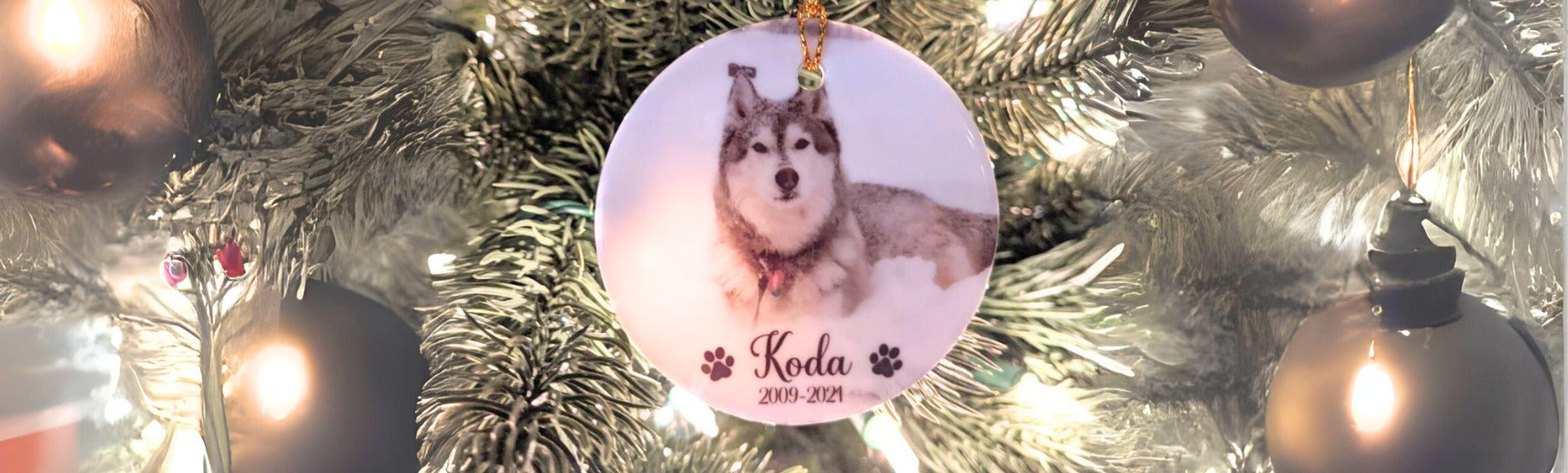 Round Ornaments My Furever Memories