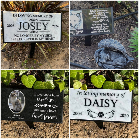Outdoor Plaques on Stakes