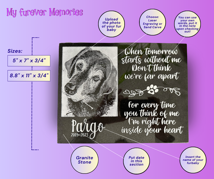 Outdoor Personalized Dog Memorial Plaque If Love Could Have Saved You Personalized Outdoor Plaque